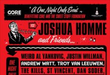Joshua Homme and Friends benefit concert